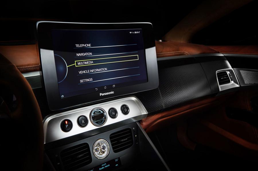 Детали интерьера Aston Martin Thunderbolt by Galpin 2015 года  (фото 9 из 11)